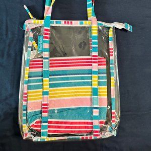 Beach Bag with Straps and Wet Bag